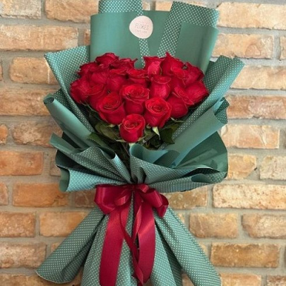 Heart shaped bouquet - M